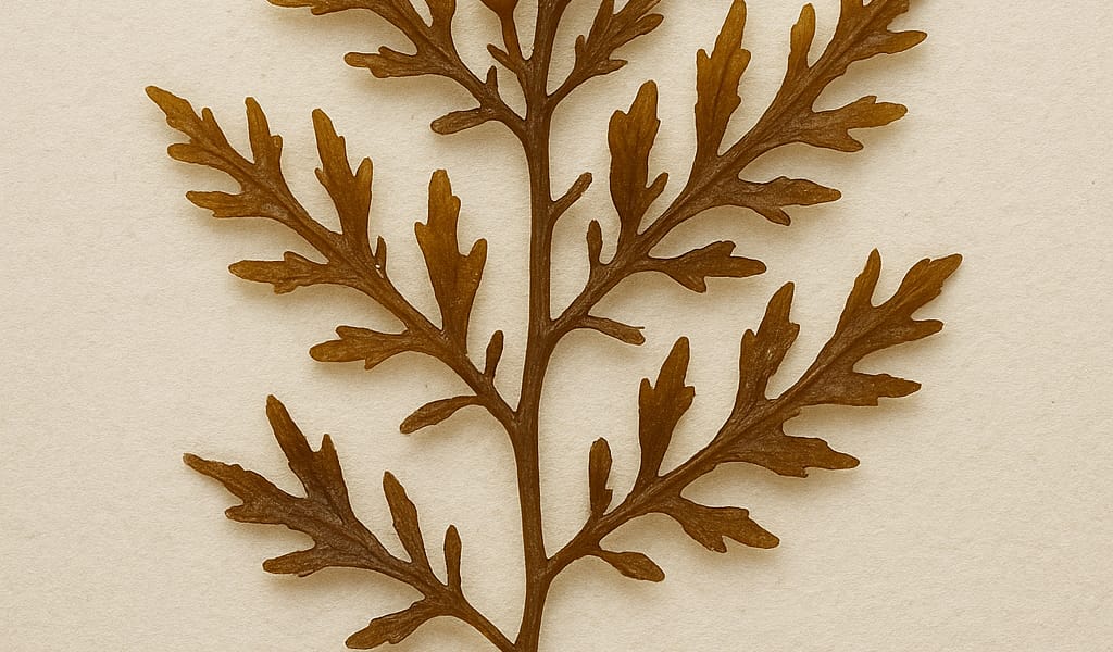 Algue brune Sargassum spp. ou Sargasse
