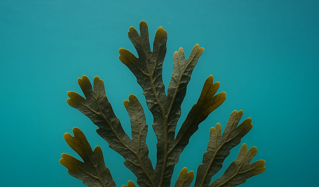 Algue brune Fucus ou Fucus vesiculosus