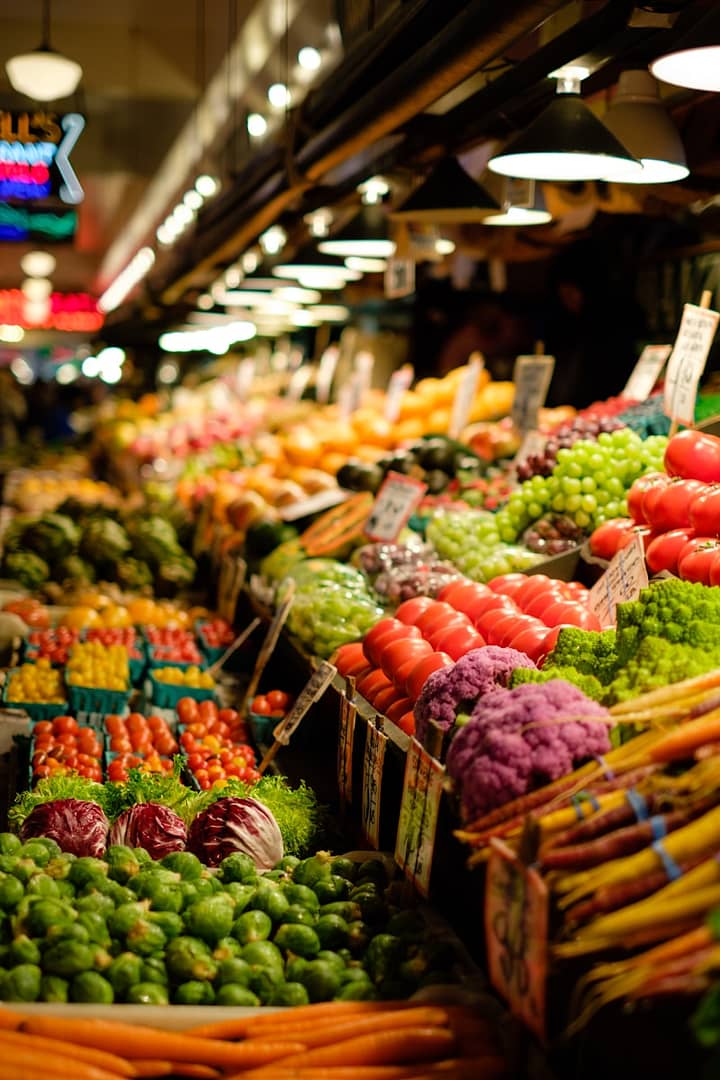 Les fruits et les légumes