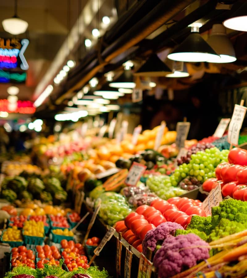 Les fruits et les légumes