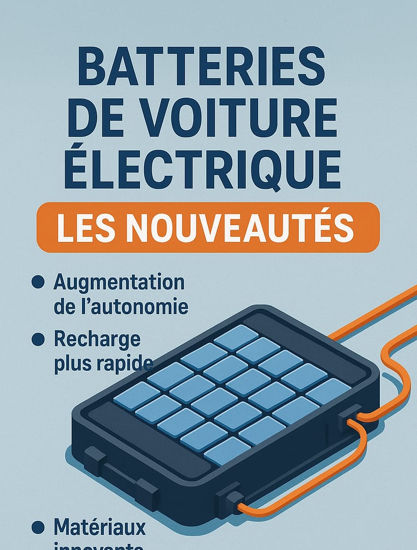 Batteries de voiture électrique, les nouveautés