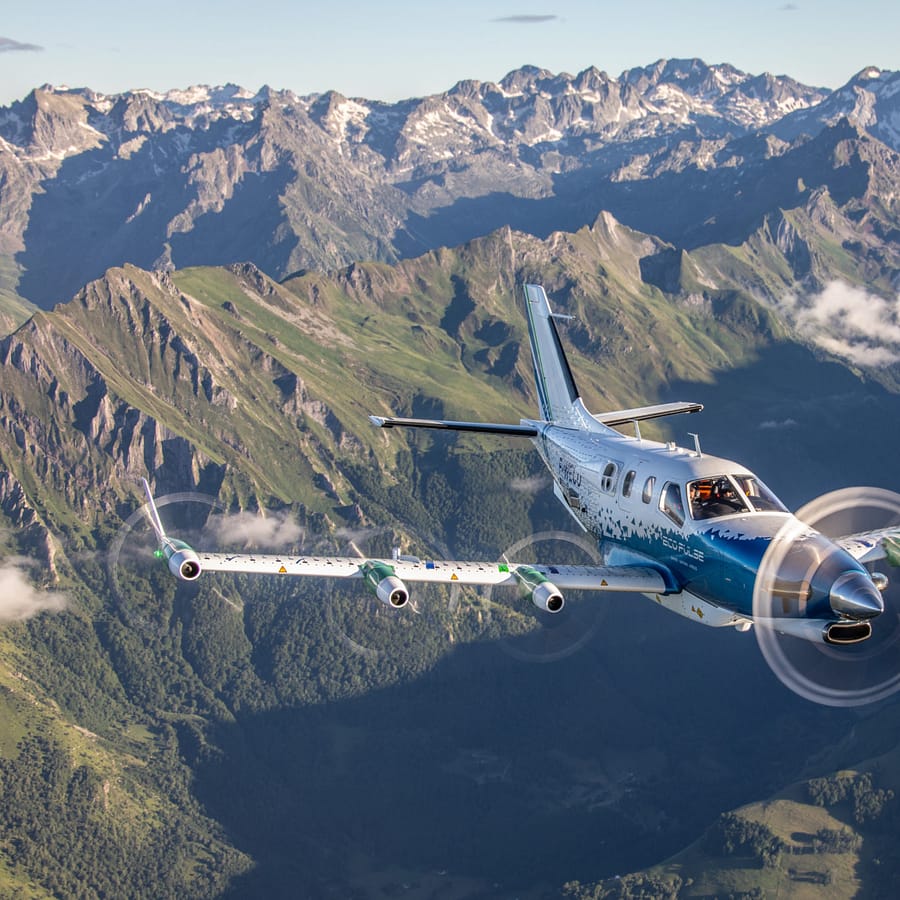 Démonstrateur d’avion hybride-électrique EcoPulse