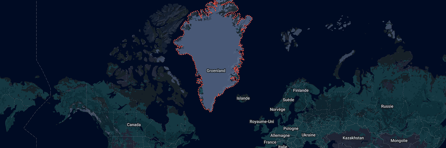 Le Groenland, une île convoitée