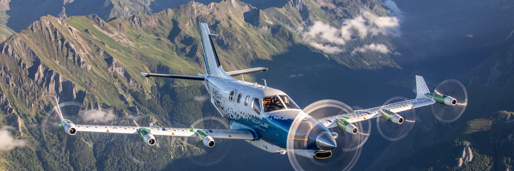 Démonstrateur d’avion hybride-électrique EcoPulse