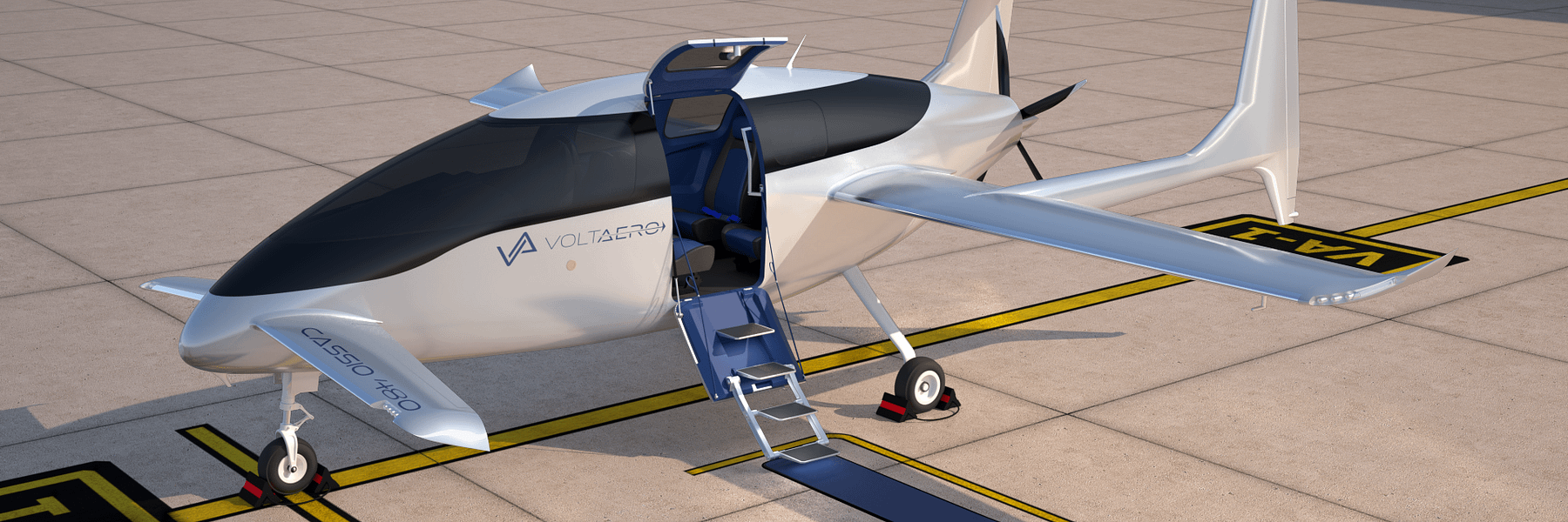 VoltAero – Cassio, l’avion hybride pour le régional